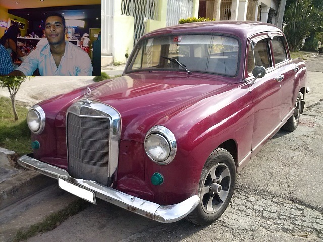Reynaldo and his classic car